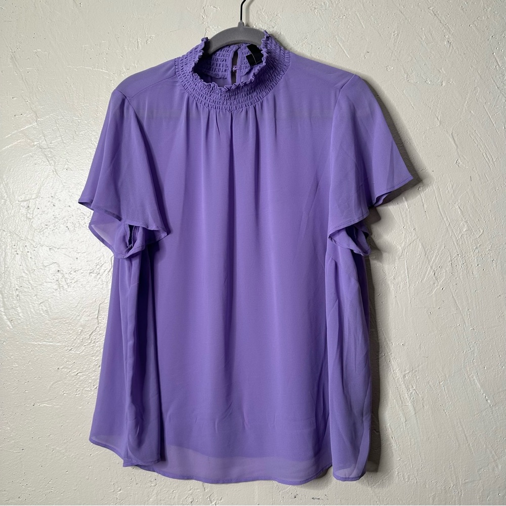 Torrid mock, neck blouse